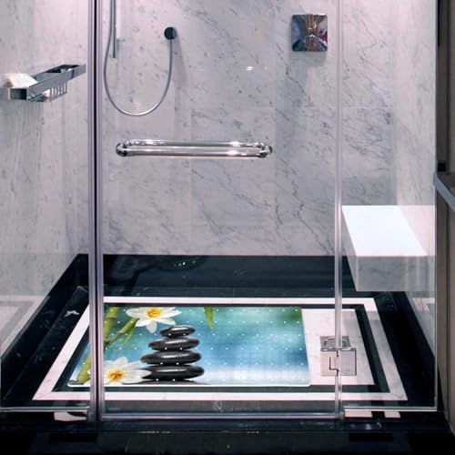 Shower Mat Non Slip, 26.8 x 15.1 Inch Bathtub Mat - Image 6