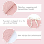 Cinaci 2pcs Cotton Pram Stroller Caddy Baby Crib Hanging Organizers Storage - Image 3