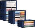 Fab totes 35L Closet Organizers, Foldable Under Bed Storage Containers by Fabtotes