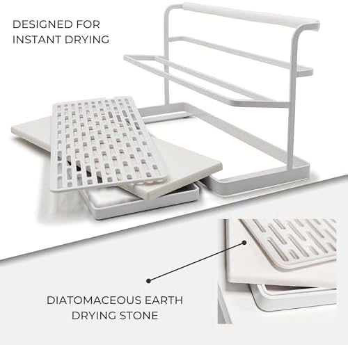 Selegna Diatomaceous Earth Bottle Drying Rack, Baby Bottle Drying Rack - Image 3