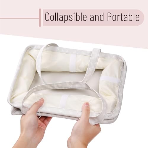 Mr. Pen- Baby Diaper Caddy Organizer, Patterned Gray - Image 6