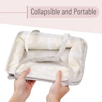 Mr. Pen- Baby Diaper Caddy Organizer, Patterned Gray - Image 6