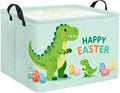 Rectangular Easter Basket Baby Girl Basket Fabric Storage Bin Organizer Box by HIYAGON