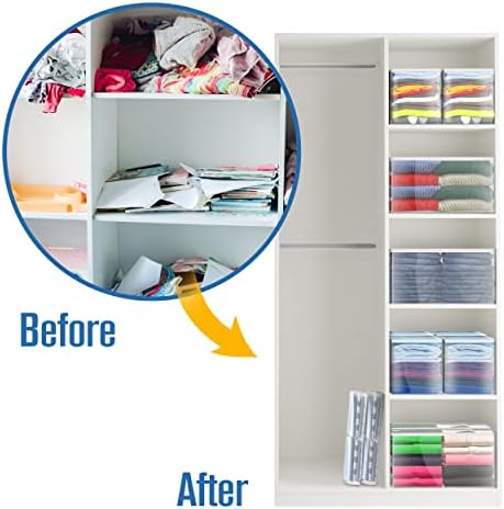 Clothes Storage Bag, Sweater Bags Moth Proof, 5 Pk - Image 5