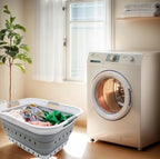 SAMMART 42L Collapsible Plastic Laundry Basket - Image 2