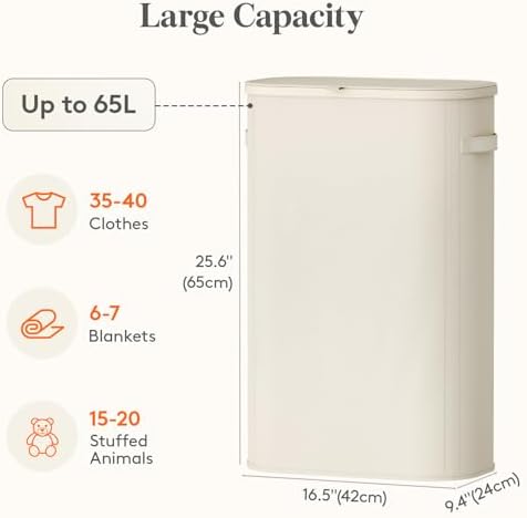 Lifewit Slim Laundry Basket - Image 3