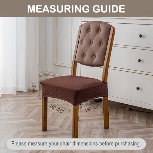 Genina Waterproof Chair Covers Set of 2, No Rear Covers - Image 4