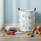 Baby Laundry Hamper kids laundry Basket Waterproof Laundry Bag - Image 5