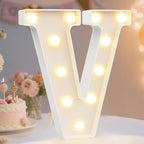 Pooqla LED Marquee Letter Lights Sign, Light Up Alphabet Letter by Pooqla