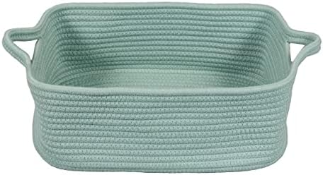 XUANGUO Medium Woven Cotton Rope Storage Basket by XUANGUO