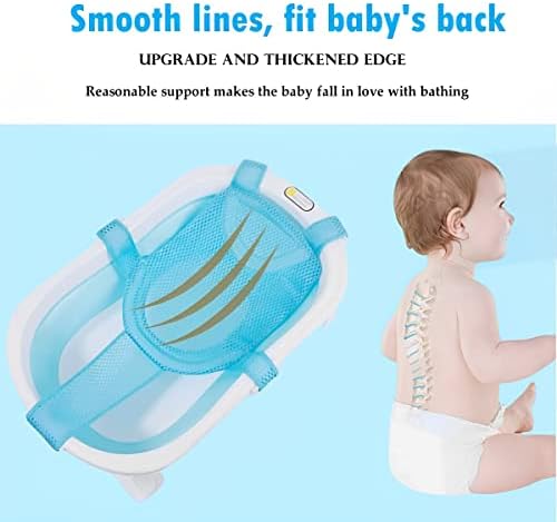 Baby Bath Support Mesh Pad Newborn Bath Tub Seat Net Non-Slip Baby Tub Mat - Image 5