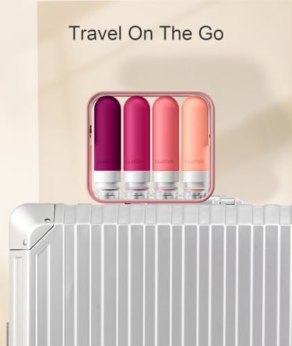 Quatish Travel Bottles for Toiletries, 3 oz Travel Size Containers - Image 7