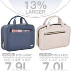 NISHEL Travel Toiletry Bag for women, Portable Hanging makeup Organizer - Image 3
