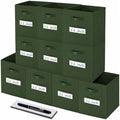 Storage Bins, Dark Green by Anyoneer