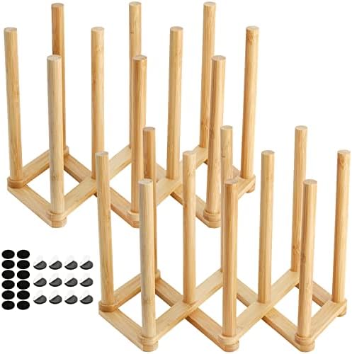 Yesland 2 Pack Wooden Bottle Drying Rack by Yesland