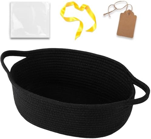 OIAHOMY Small Woven Basket by MasterofSpaceOptimization