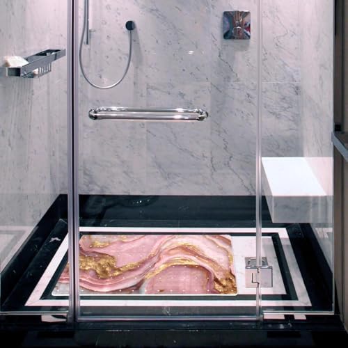 Shower Mat Bathtub Mat, 26.8x15.1 inch, Non-Slip Bath Mat - Image 5