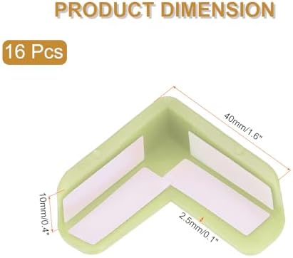 uxcell Corner Protectors, Furniture Corner Guard and Edges Safety Bumpers - Image 2