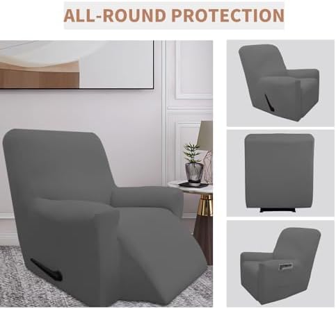 Easy-Going 100% Waterproof Recliner Chair Cover，1-Piece Recliner Slipcover - Image 4