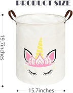 MAIZMZ Baby Waterproof Storage Basket Kids Hamper Nursery Bins Organizer Gift - Image 7