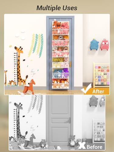 Over Door Stuffed Animal Storage, Hanging Organizer - Image 7