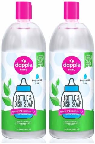 Dapple Baby - Fragrance-Free Bottle & Dish Soap Refill - 30 fl oz by DappleBaby
