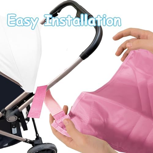 2 Pack Universal Side Sling Stroller Organizer - Image 5