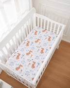 Baby Crib Sheets for Boys, Toddler Bed Sheets Fitted for 52x28 Inch Standard - Image 5