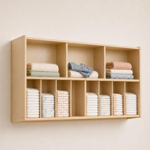 GUIDEWILL Wall-Mounted Diaper Storage Organizer by Unknown