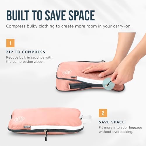 TRIPPED Travel Gear Compression Packing Cubes - Image 5
