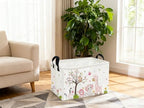 Essme Rectangular Animal Baskets, Cute Storage Bin（Pink animal） - Image 3
