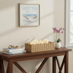 CubesLand Scalloped Toilet Paper Storage Basket W/Handle - Image 5