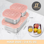 Tanjiae Small Stainless Steel Lunch Containers - Image 2