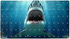 Bathtub Mat Non Slip 26.8x15.1 Inch, Underwater Shark Shower Mat by Anna+Cowper