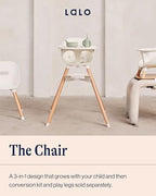 Lalo The Chair 3-in-1 Convertible High Chair - Image 2