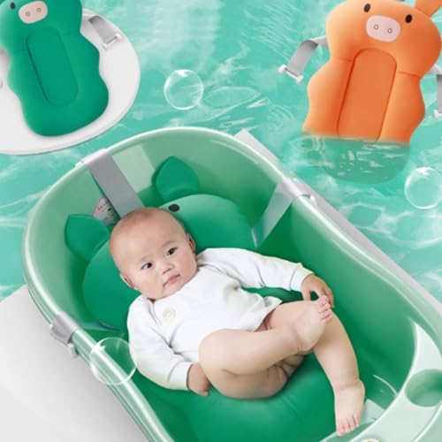 Baby Bath Seat Support Net Soft Infant Bathing Seat Support Mat Suspension - Image 2