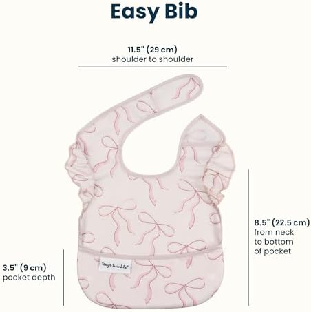 Tiny Twinkle Mess-Proof Baby Bibs - Image 6