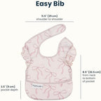 Tiny Twinkle Mess-Proof Baby Bibs - Image 6