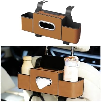 Car Headrest Backseat Organizer, 4 in 1 Multifunctional Vehicle Back Seat by Sandfren