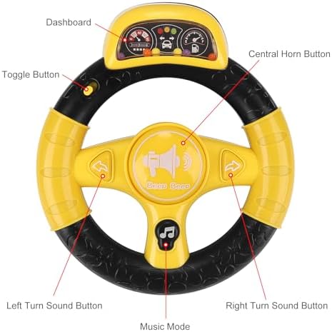 Accmor Upgraded Steering Wheel Toy - Image 3