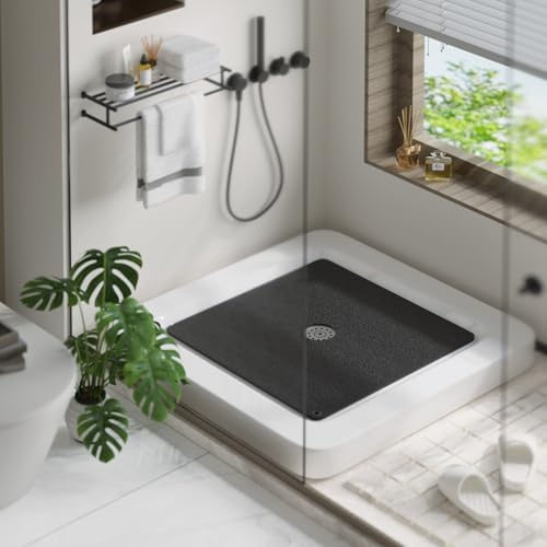 HITSLAM Square Shower Mat, 32 x 32 Inch Non Slip Bath Mat - Image 7