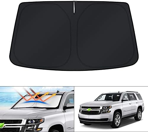 KUST Windshield Sun Shade for Chevrolet Chevy Tahoe/GMC Yukon 2015-2020 Window by KUST