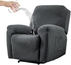 Recliner Chair Covers 4-Pieces Recliner Slipcovers Lazy Boy Chair Covers by Eco-Ancheng
