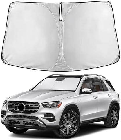 EcoNour Windshield Sunshade for Mercedes Benz GLE 350 450 2012-2025 by EcoNour