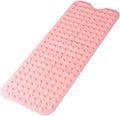 Non Slip Bathtub Shower Mat, Extra Long Bath Mat by CADONO