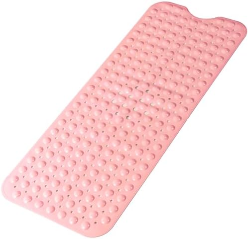 Non Slip Bathtub Shower Mat, Extra Long Bath Mat by CADONO