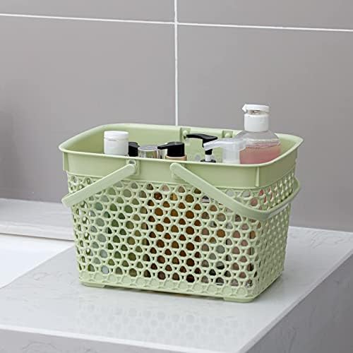 Anyoifax Portable Shower Caddy Basket Plastic Cleaning Tote - Image 2