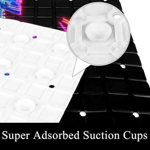 Bath Tub Shower Mat, Washable Bathtub Floor Mats, Suction Cups and Drain Holes - Image 3