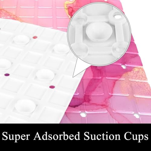 Non Slip Shower Mat Bathtub Mat 15.1x26.8 Inch, Quick Dry Bath Mat - Image 3