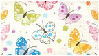 Shower Mat Non Slip 26.8 x 15.1 Inches, Colorful Butterfly Bathtub Mat Shower by Anna+Cowper